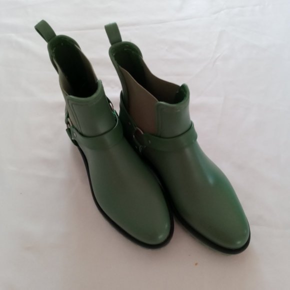 Bernardo Women's  green Zoe Rain Boots size 9 - Picture 2 of 7